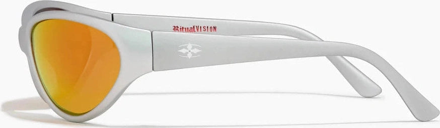 RITUAL VISION Morphine MATTE CHROME / ORANGE REFLECTIVE POLARISED