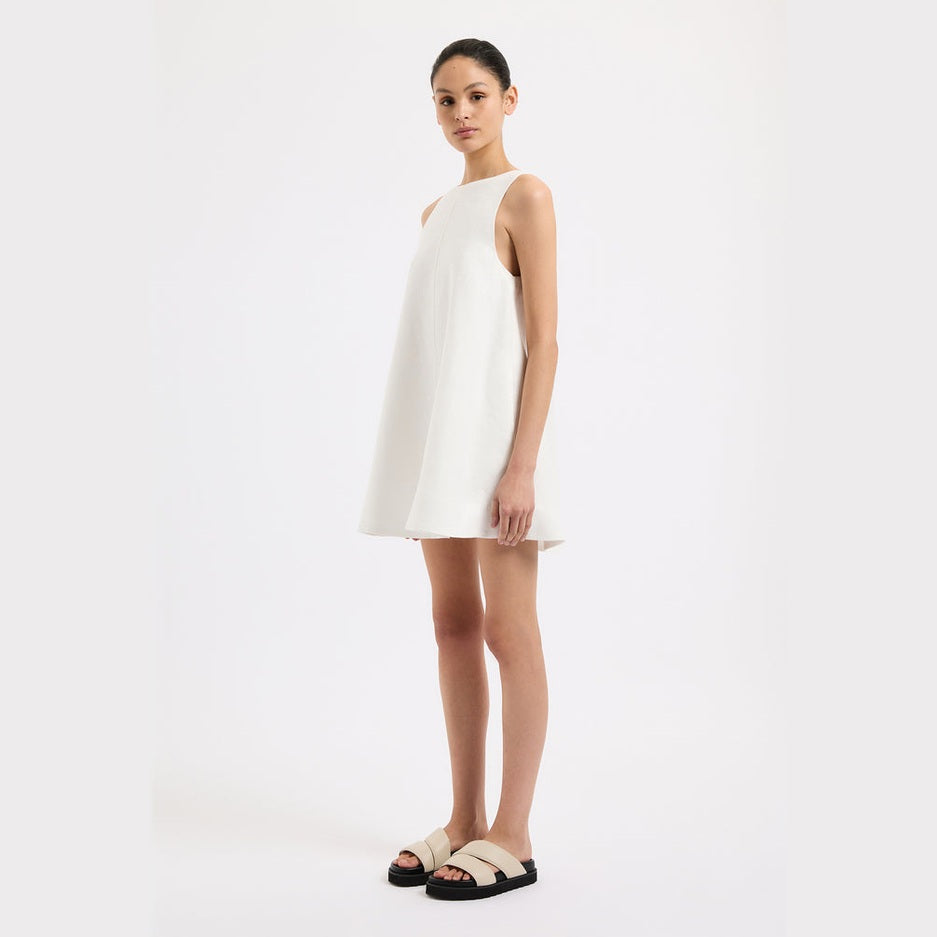 NUDE LUCY Nemi linen dress - White