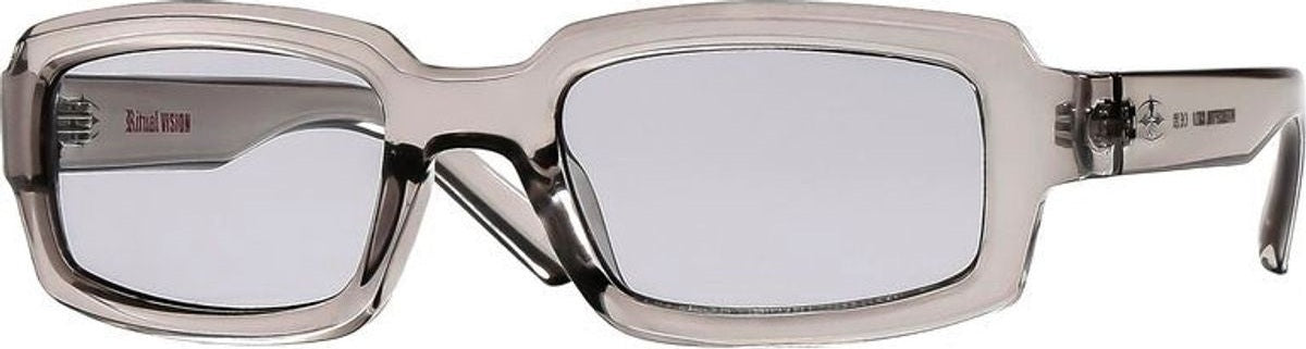 Ritual Vision Interceptor Sunglasses Crystal Smoke/Mid Grey Lenses
