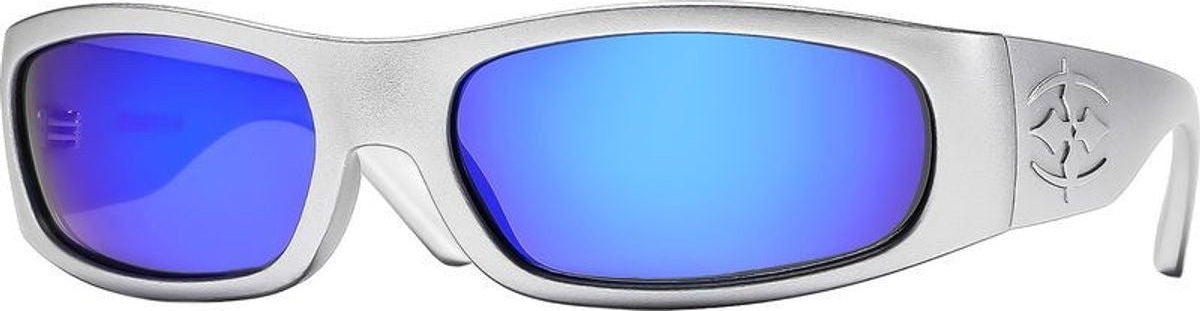 Ritual Vision Parasite Matte Chrome/Blue Mirror Polarised Lenses