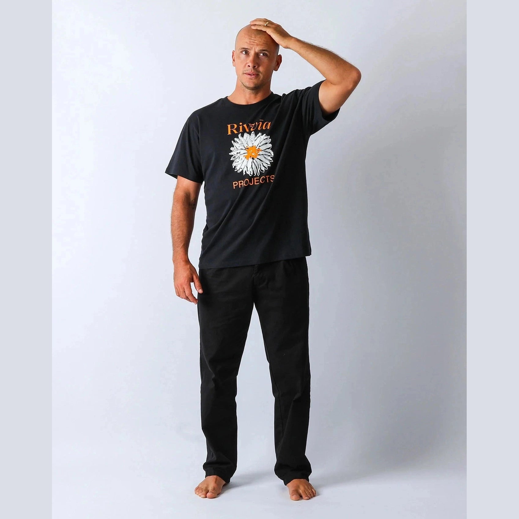 RIVVIA Blossom t-shirt - Black