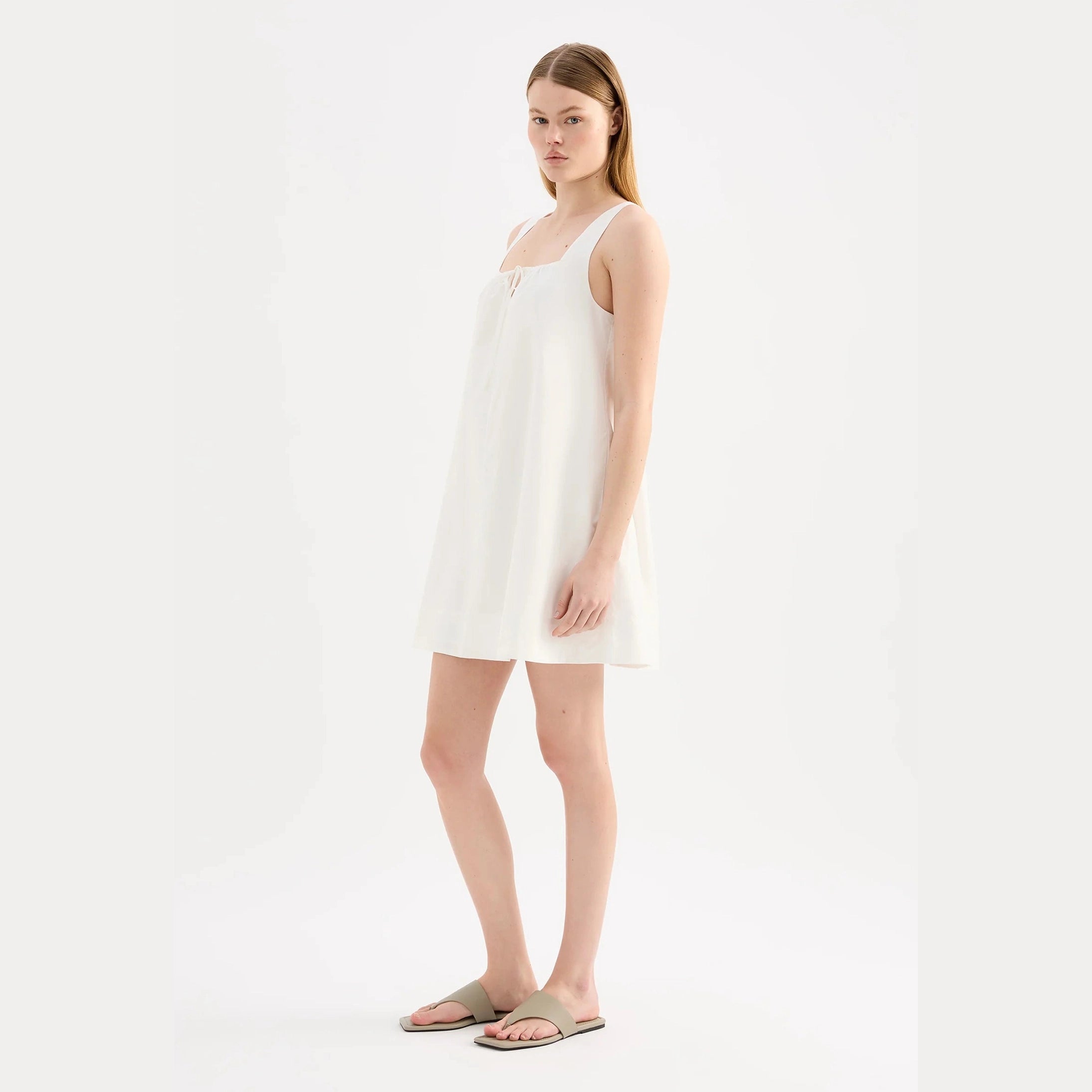 NUDE LUCY Alexis mini dress - White