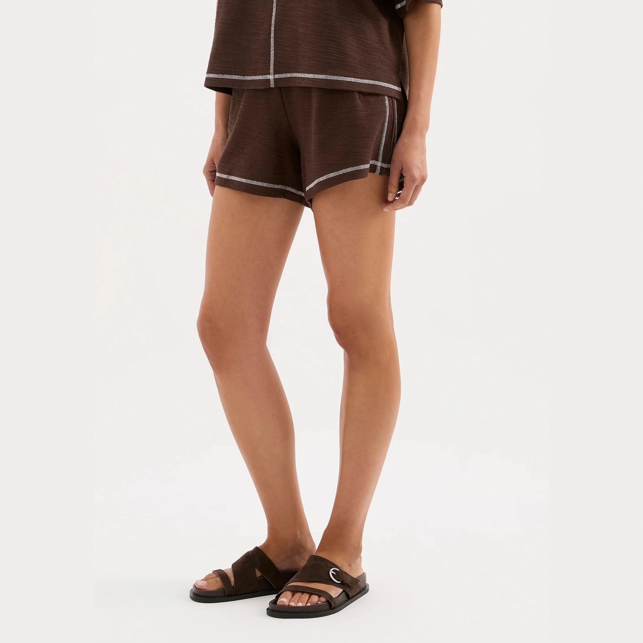 NUDE LUCY Sutton Short - Chocolate