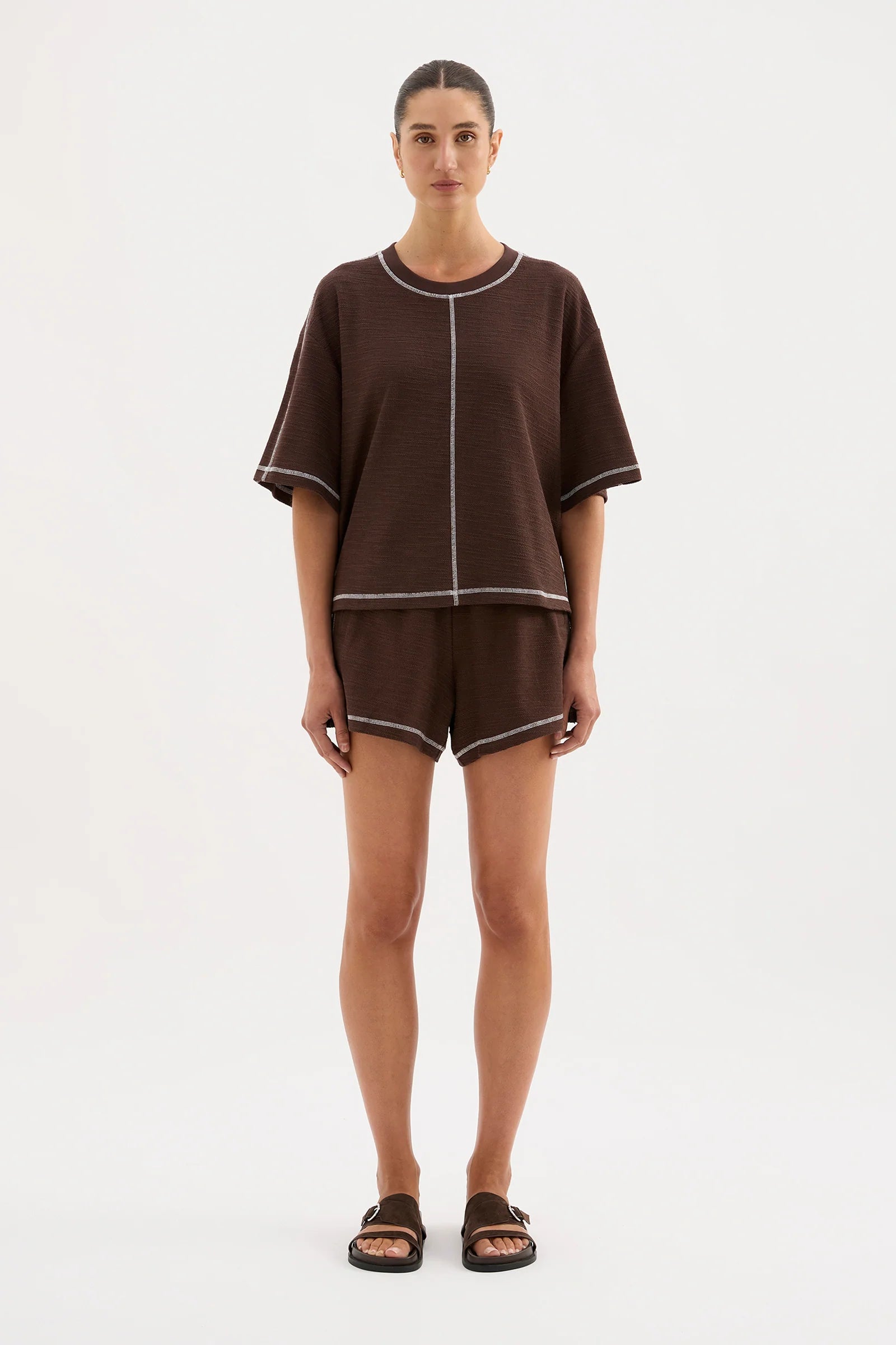 NUDE LUCY Sutton Short - Chocolate