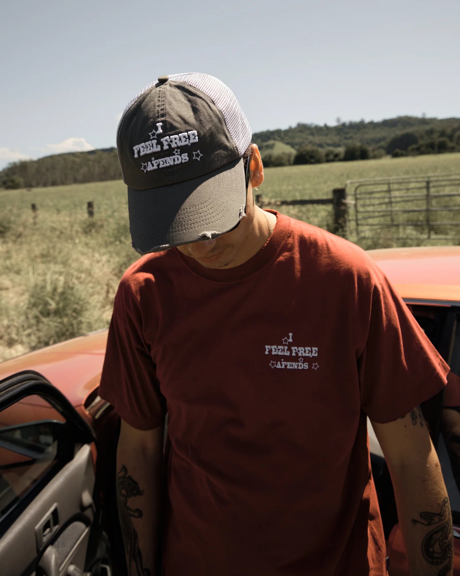 AFENDS Sonoran Six Panel Mesh Cap - Sycamore