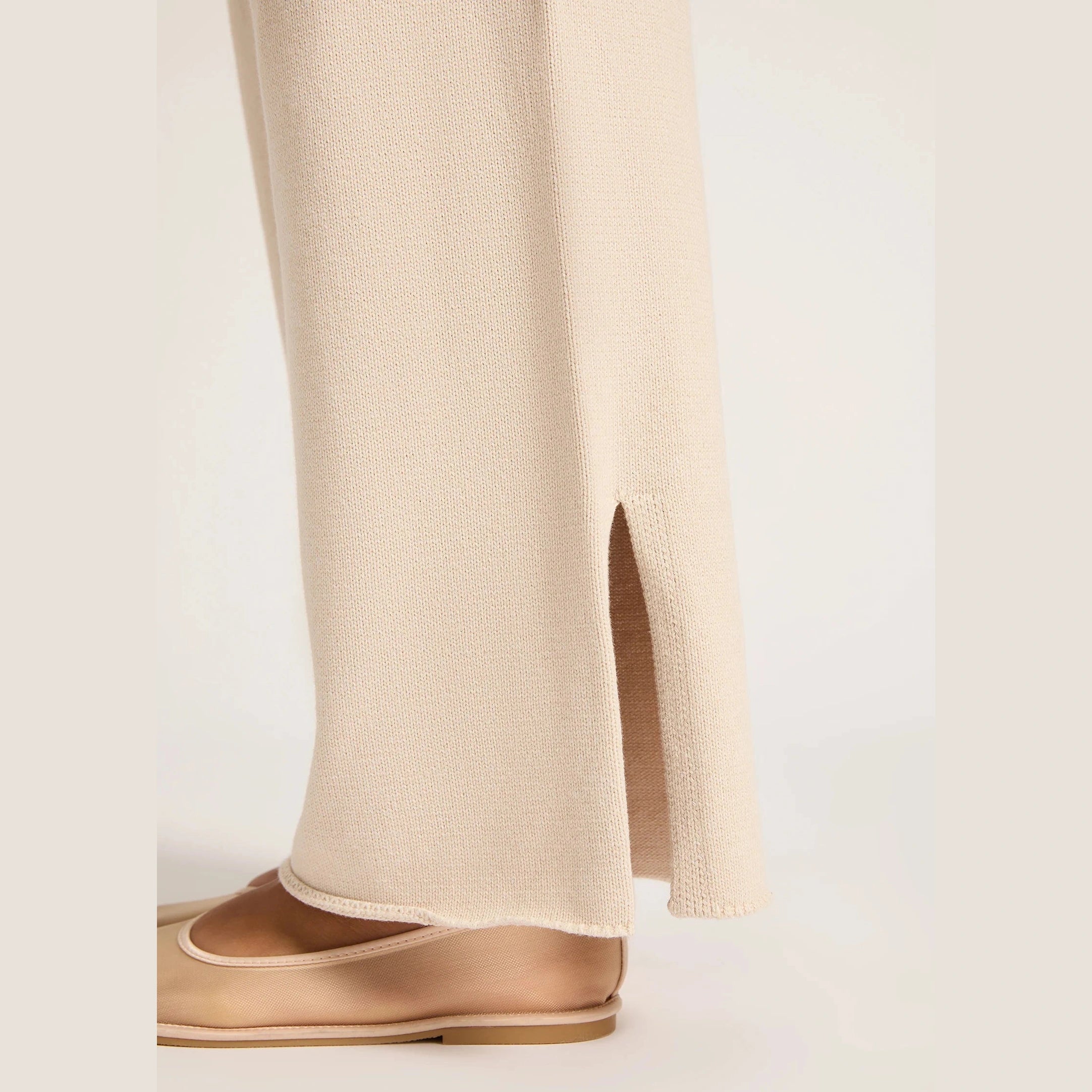 NUDE LUCY Lilou knit pant - Bone