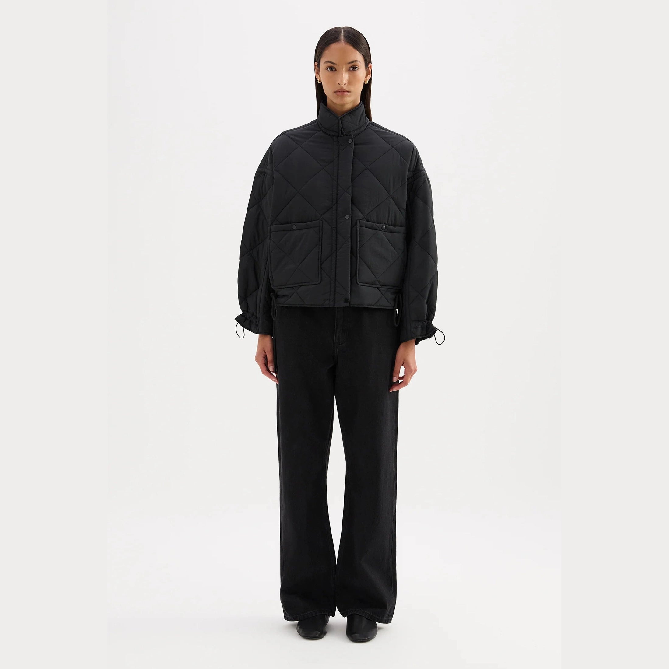 NUDE LUCY Sloane puffer jacket - Black