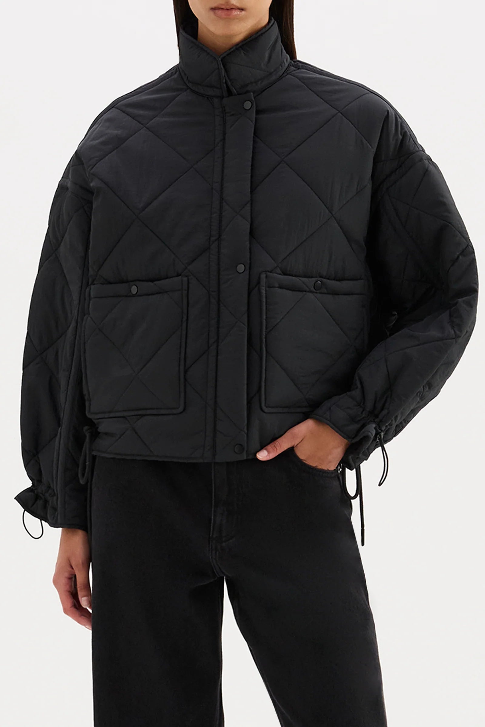 NUDE LUCY Sloane puffer jacket - Black