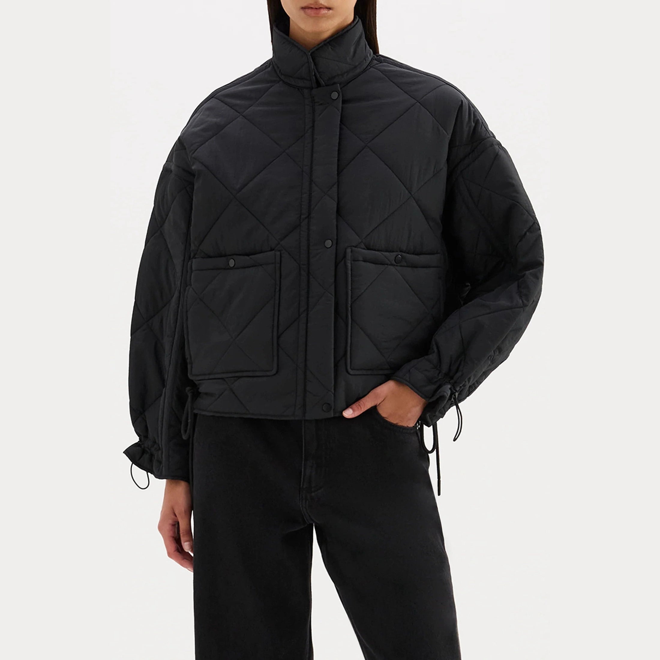 NUDE LUCY Sloane puffer jacket - Black