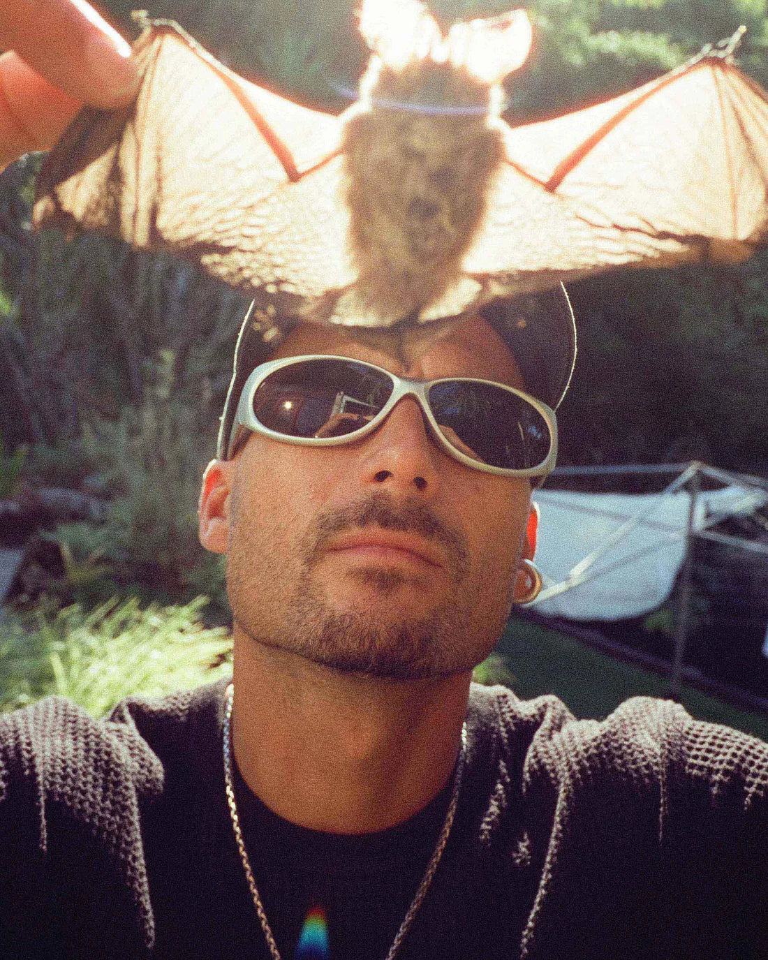 Ritual Vision Demon Speed Sunglasses Matte Chrome/Grey Lenses