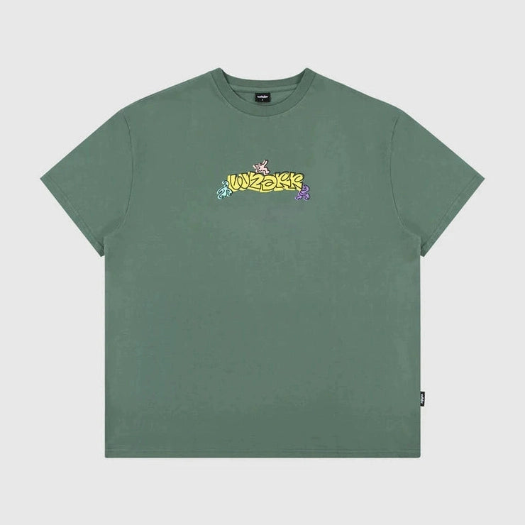 WNDRR mood box fit tee - Dark green