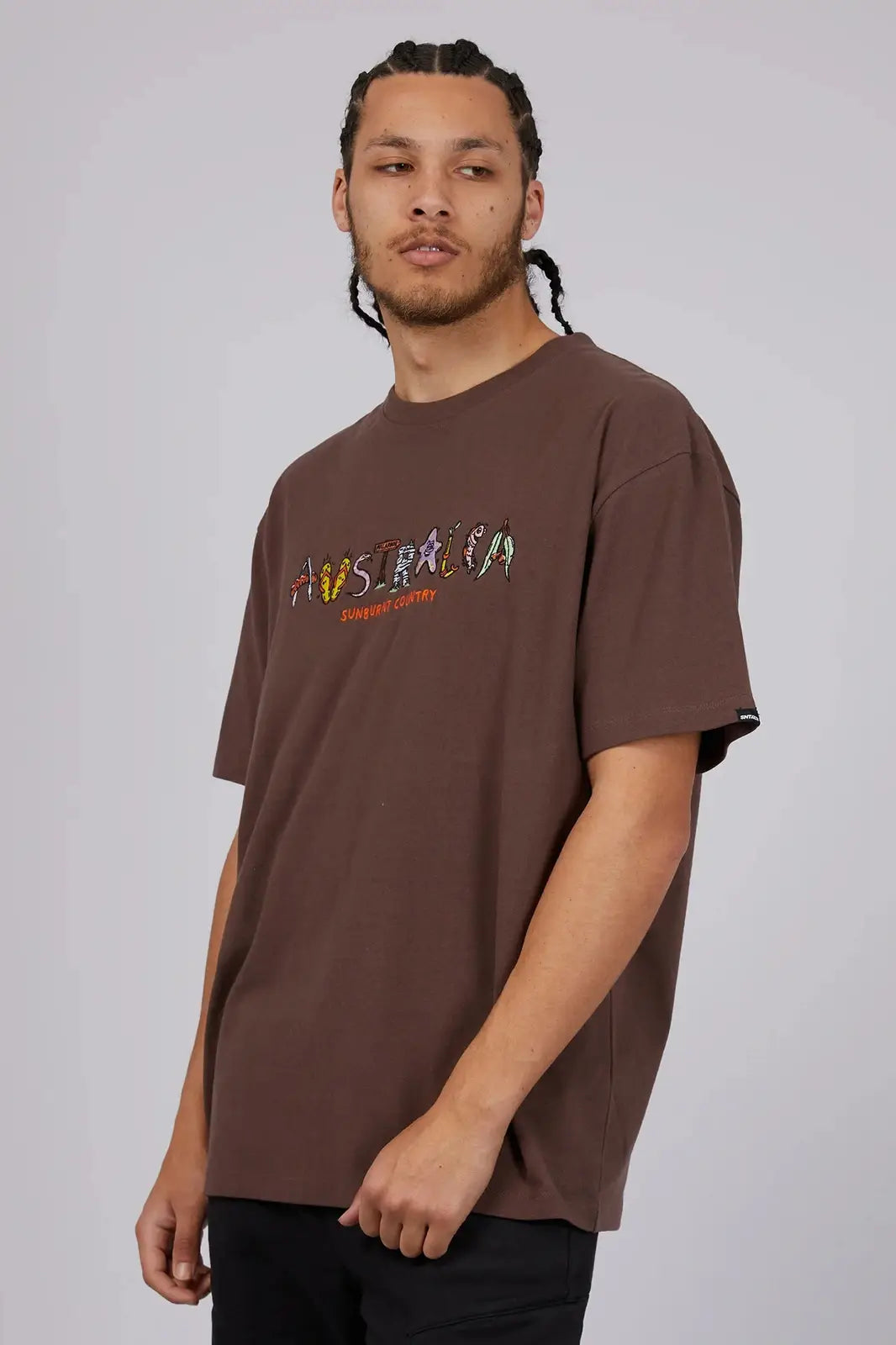 ST GOLIATH Australia tee - Brown