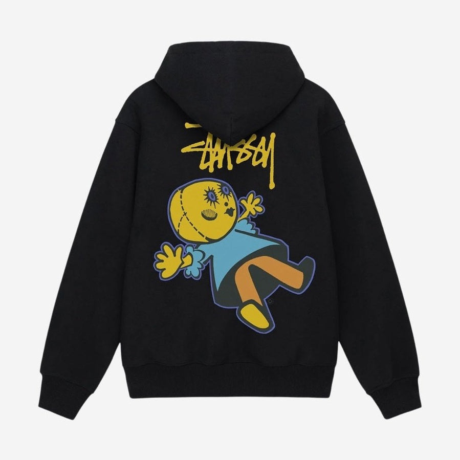 STUSSY Dollie fleece hood - Pigment black