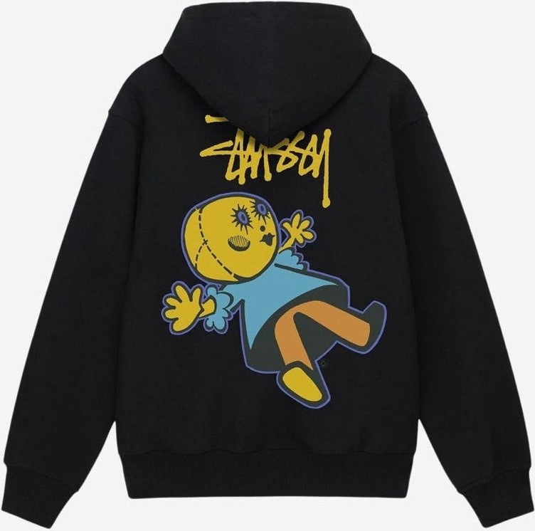 STUSSY Dollie fleece hood - Pigment black