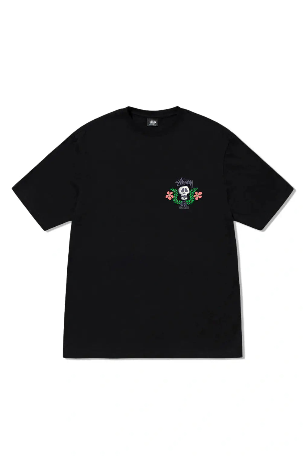 STUSSY Skull crest hw ss tee - Pigment black