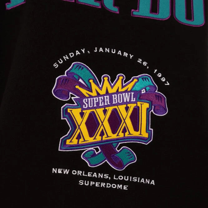 MITCHELL & NESS Super bowl XXI crew - Black
