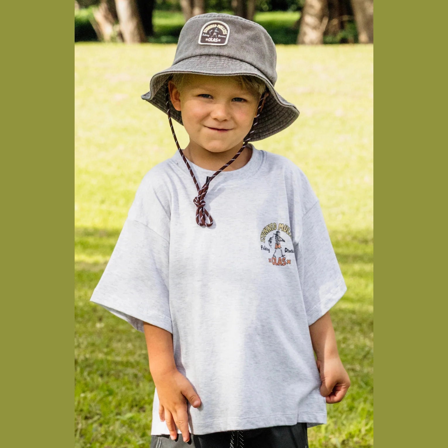 OLAS SUPPLY Stunned mullets mini tee