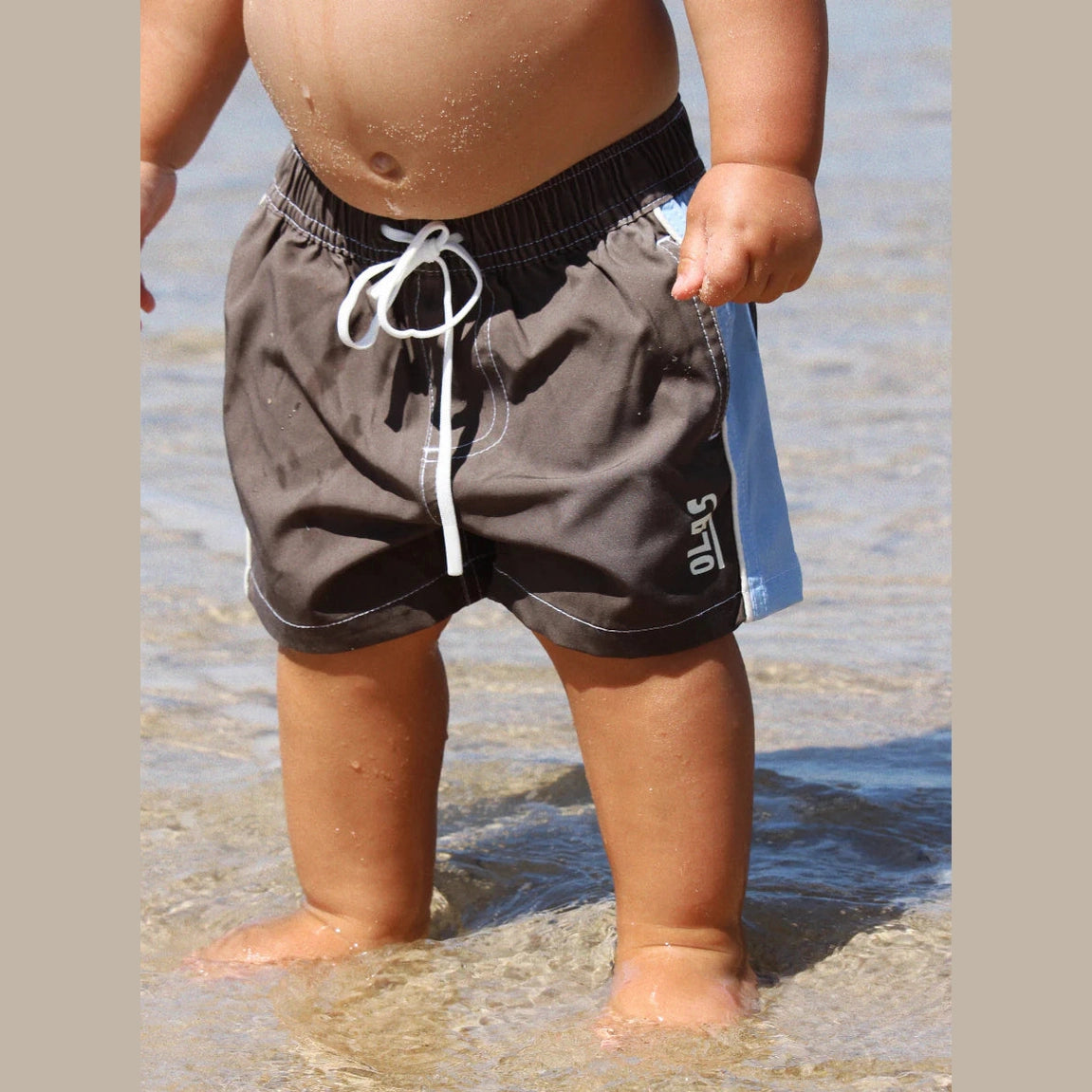 Olas - RETROGRADE MINI BOARDSHORT Coffee