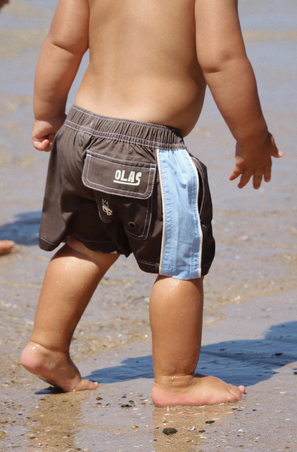 Olas - RETROGRADE MINI BOARDSHORT Coffee