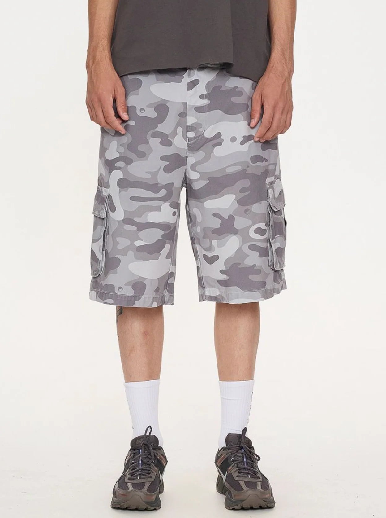 WORSHIP Crunk Cargo Short - Snow Camo