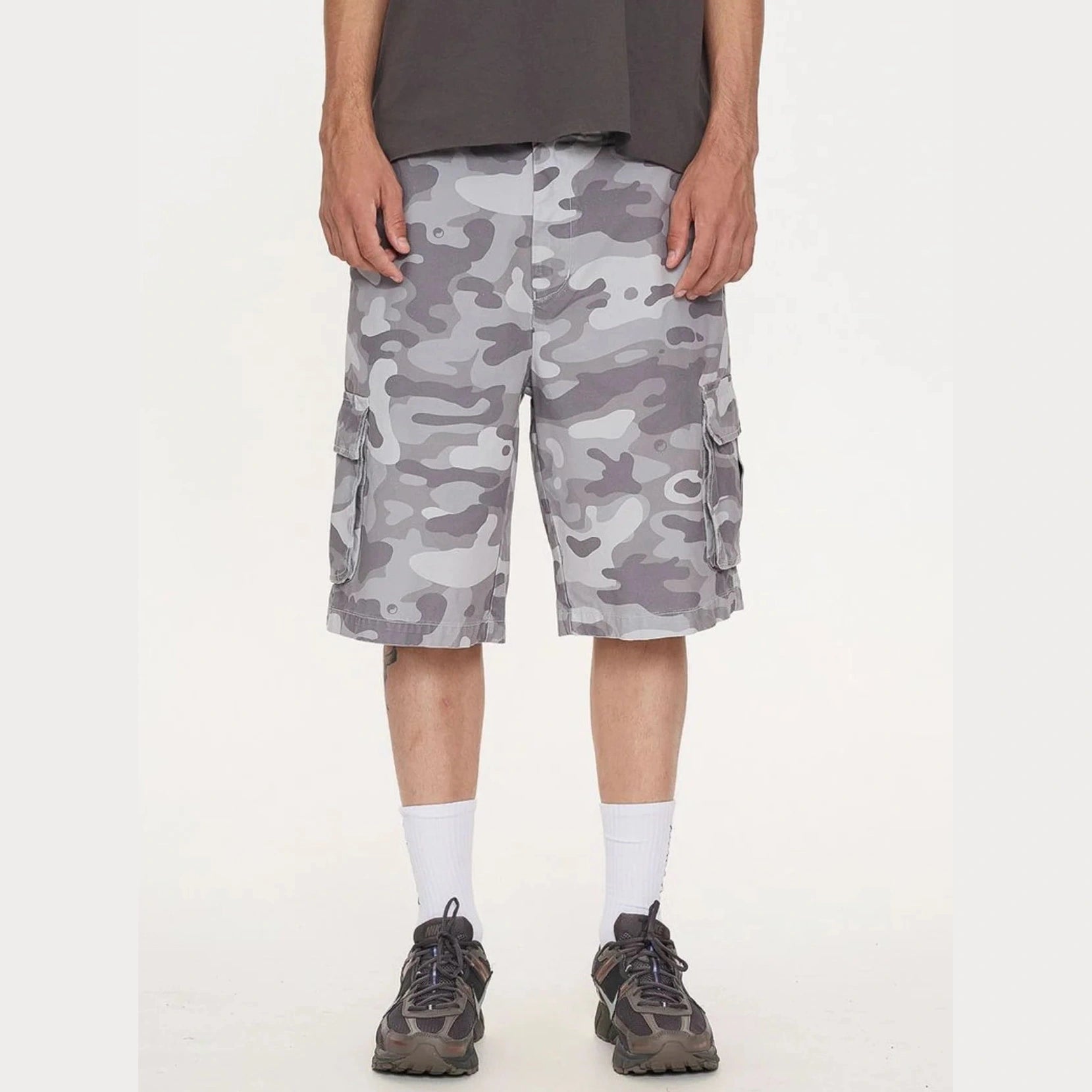 WORSHIP Crunk Cargo Short - Snow Camo