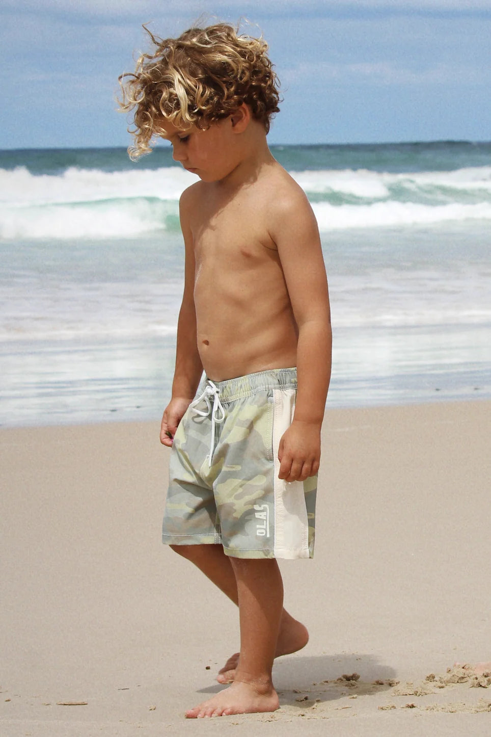 Olas- Retrograde Mini Boardshort Camo