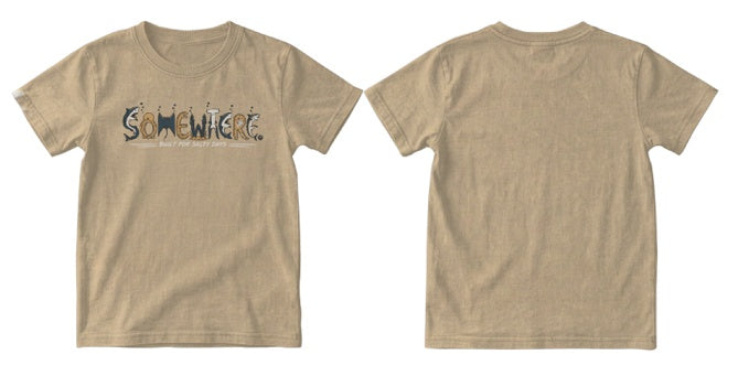 Somewhere Mini - Salty Days Tee - Beige