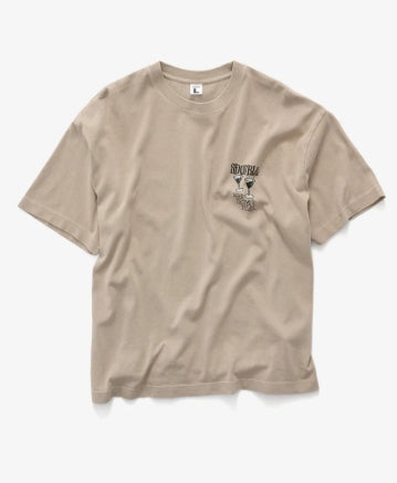 sDOUBLE - TIME TO RELAX HW TEE - Overdye Silver Lining