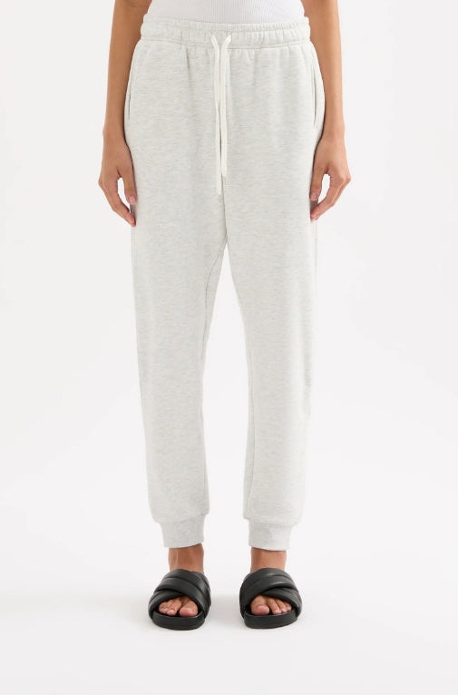 Nude lucy carter classic trackpants in Snow Marle