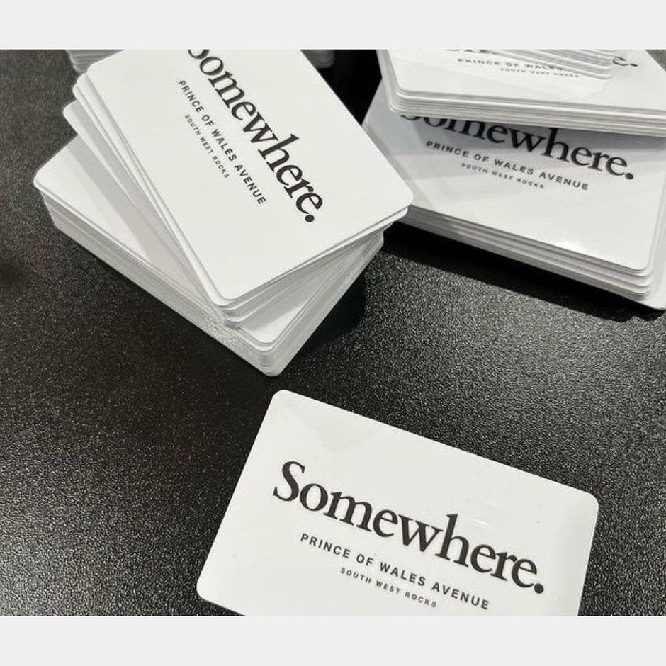 Somewhere gift card