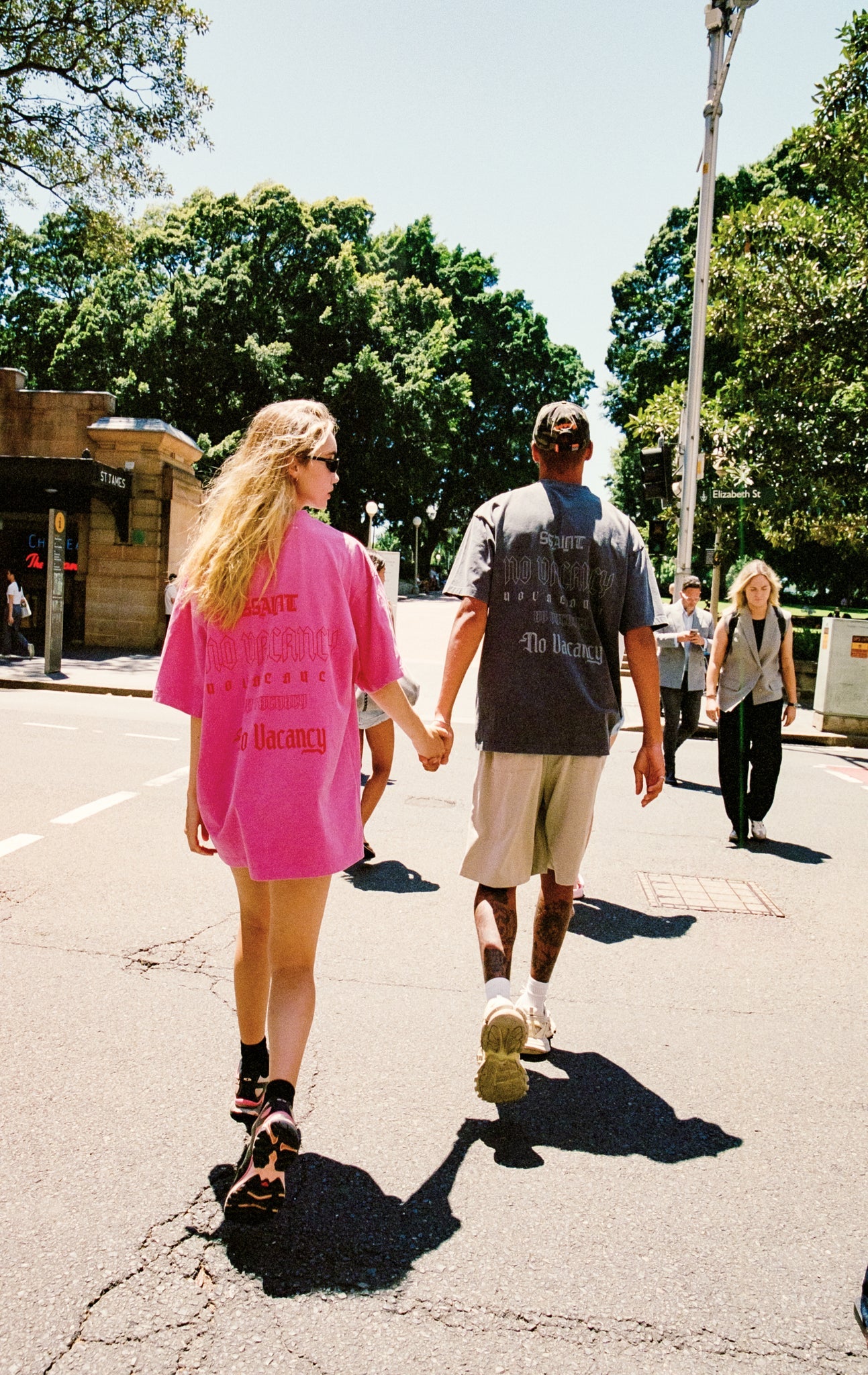 SSAINT No Vacancy Tee - Dark Pink