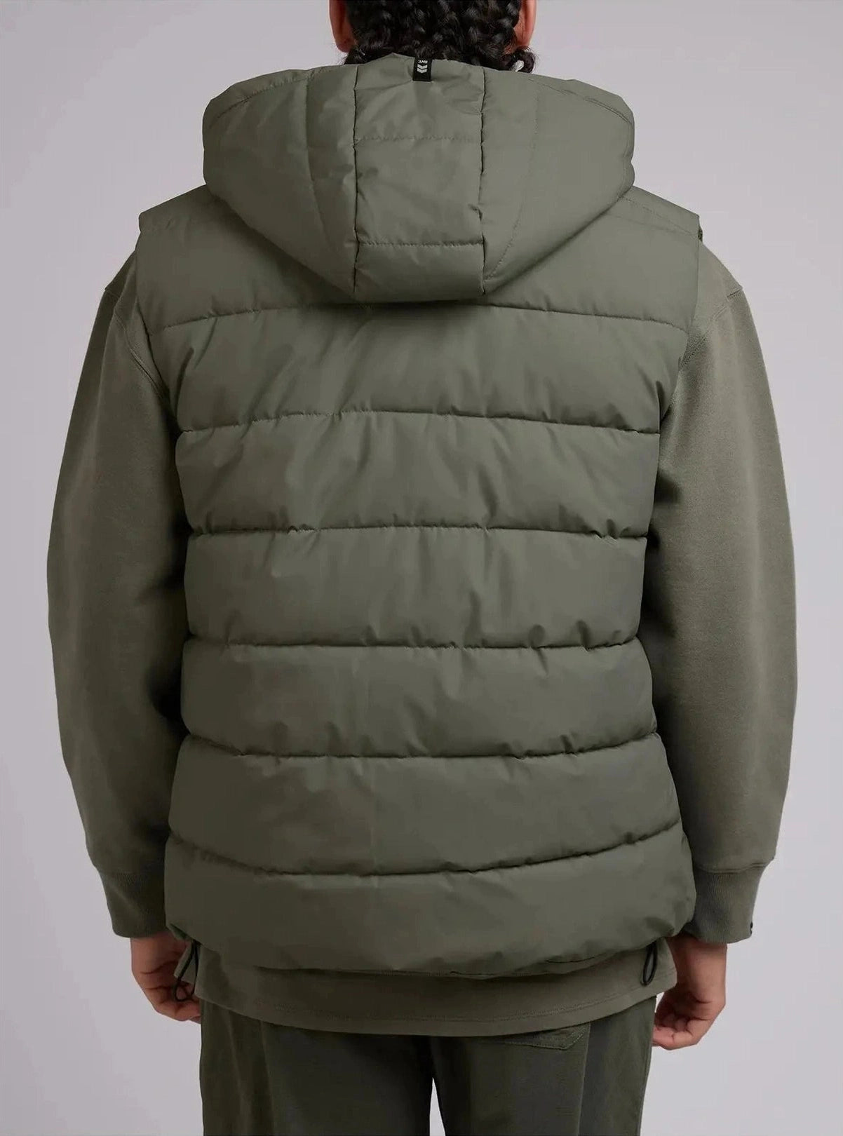 St Goliath Domain Puffer Vest - Green