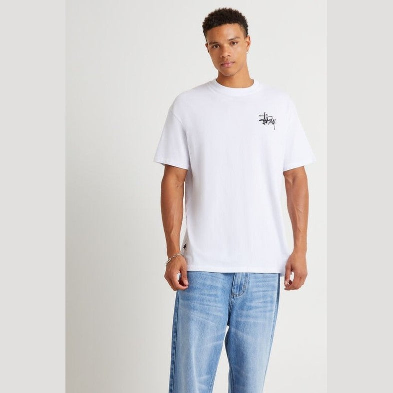 Stussy Graffiti Lcb Ss Tee - White