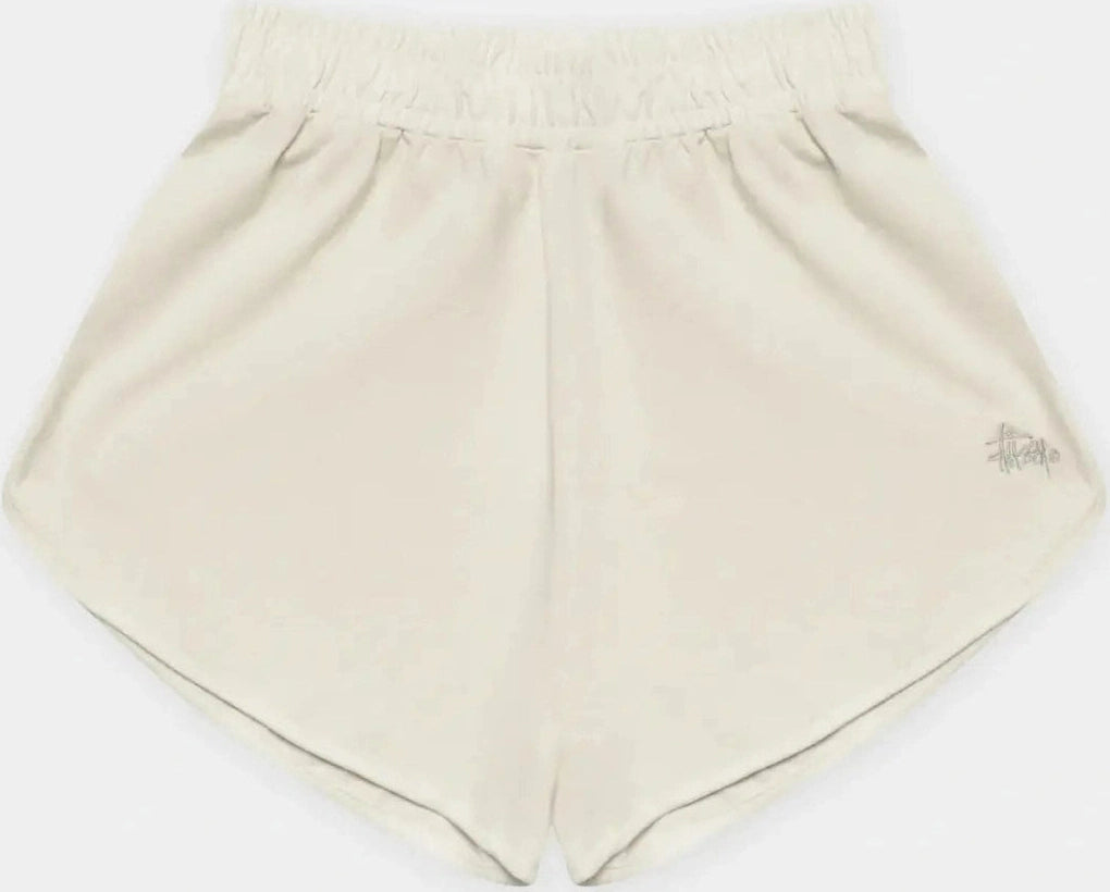 Stussy rockford rugby shorts - white sand