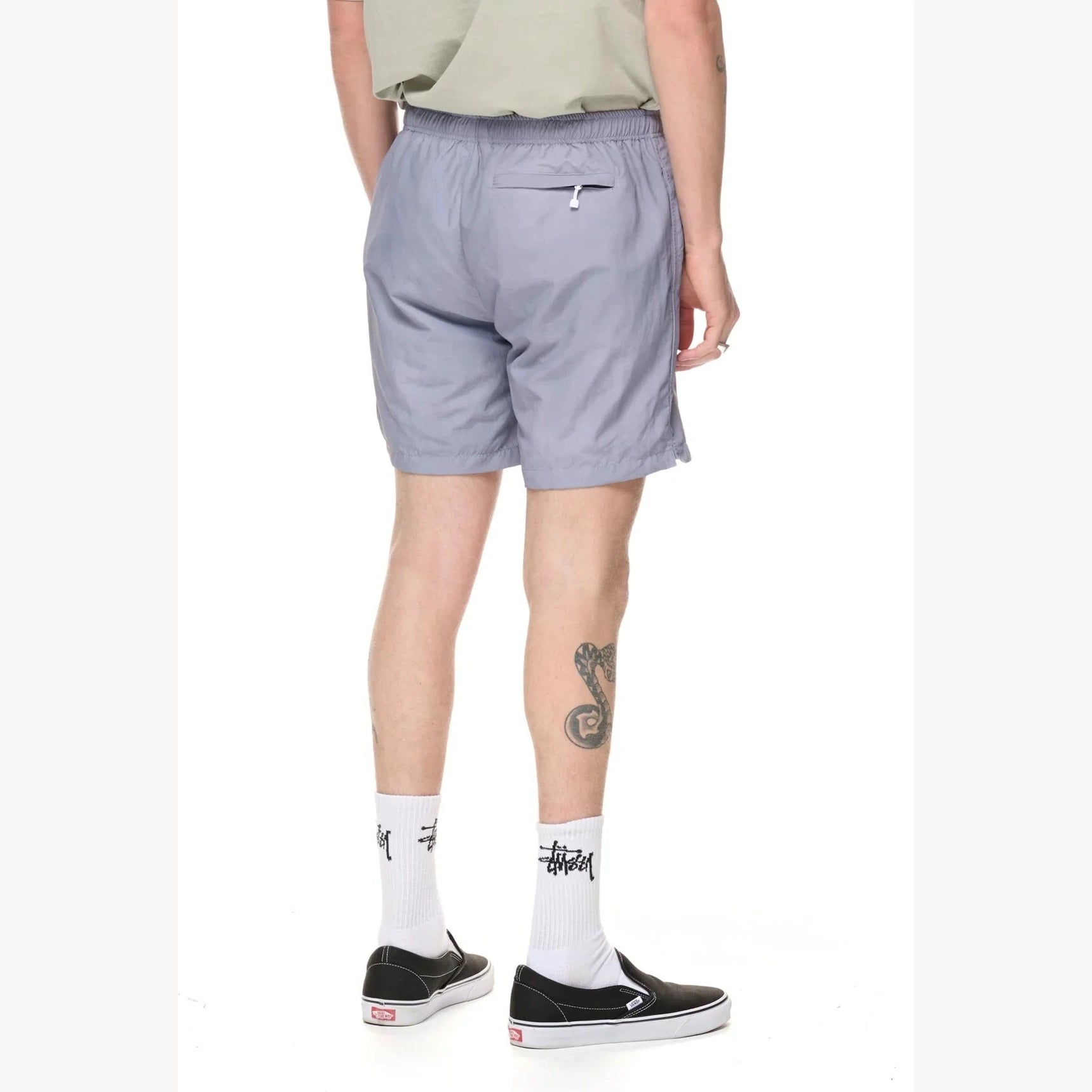 Stussy wave dye watershort - grey
