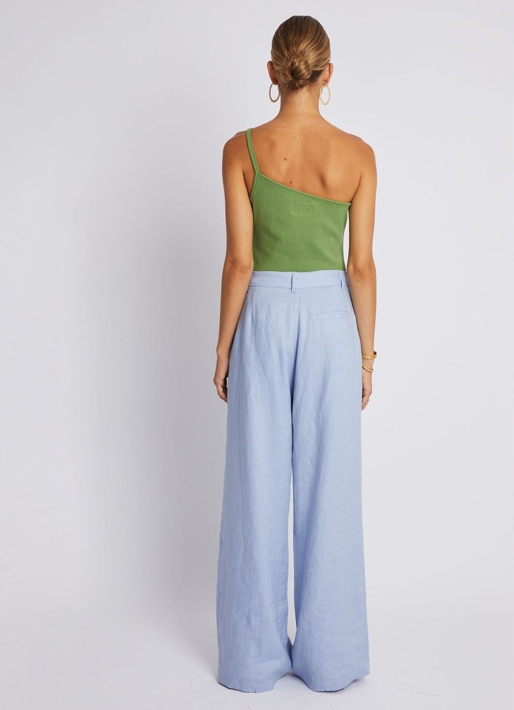 Summi summi - one shoulder bodysuit - olive