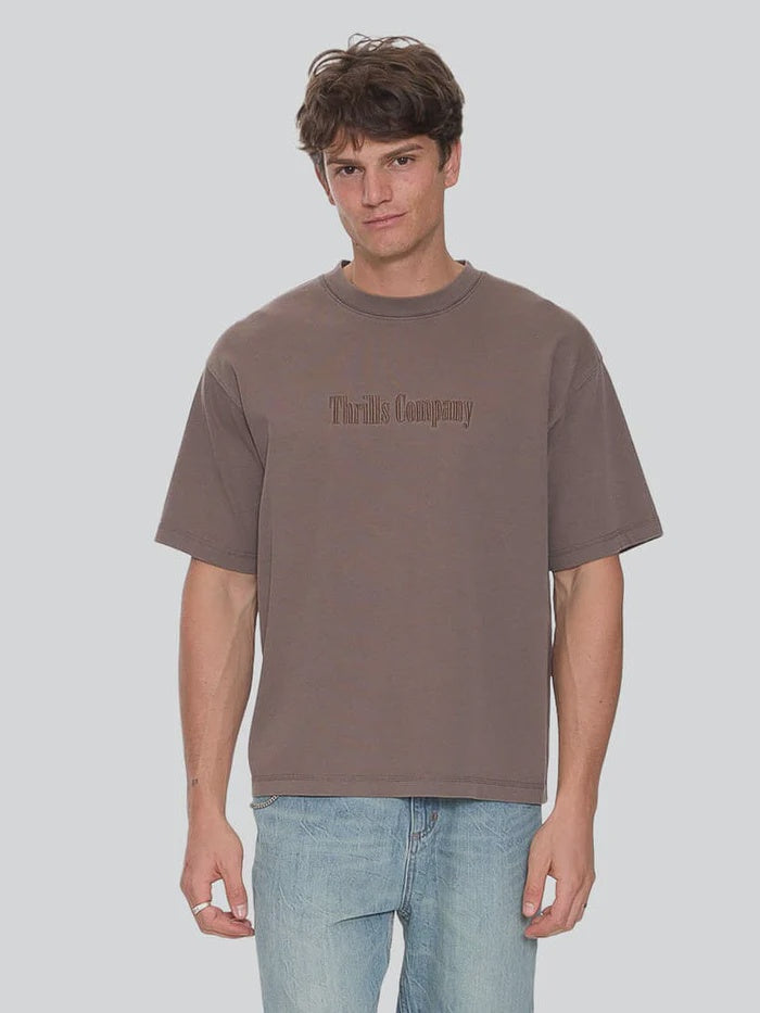 Thrills Primitive Box Fit Oversize Cropped Tee - Falcon