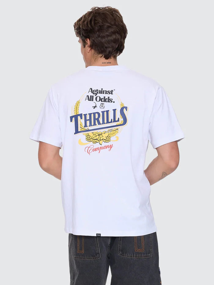 Thrills Against All Odds Merch Fit Tee - White