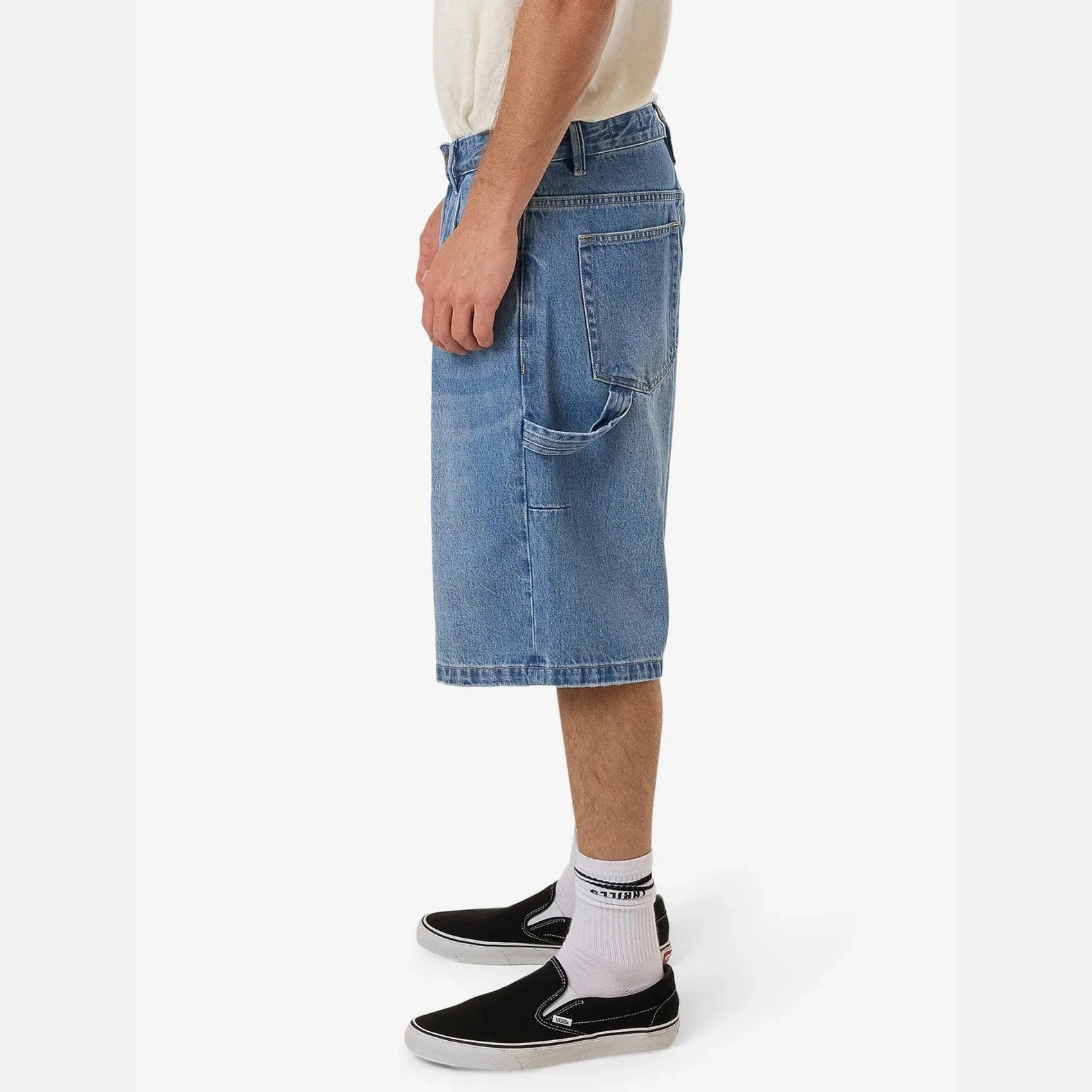 THRILLS Big Slacker Denim Short - Long Ago Blue