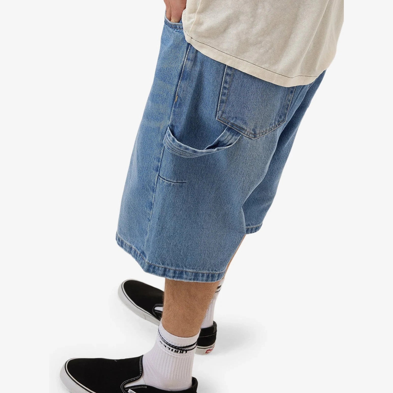 THRILLS Big Slacker Denim Short - Long Ago Blue