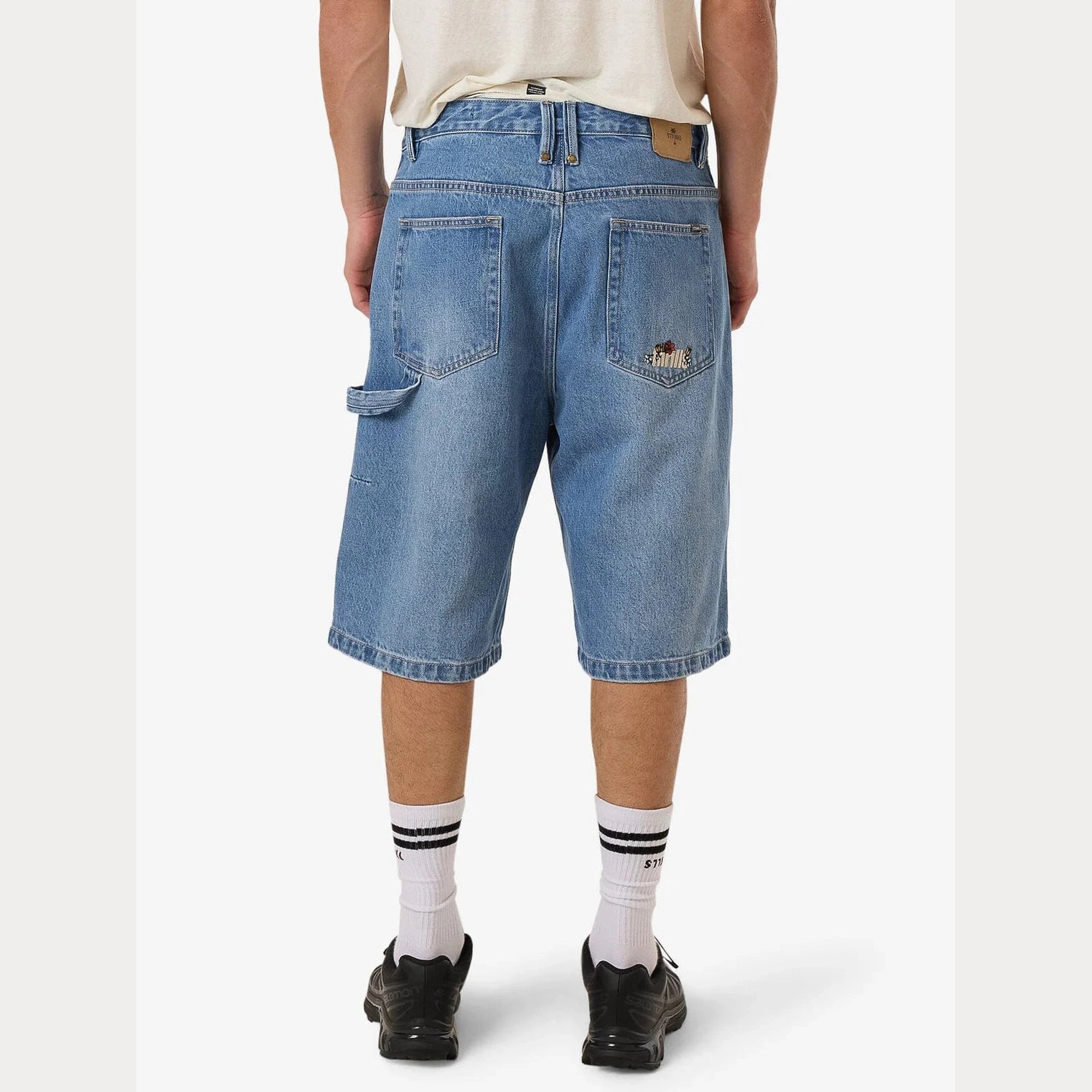 THRILLS Big Slacker Denim Short - Long Ago Blue