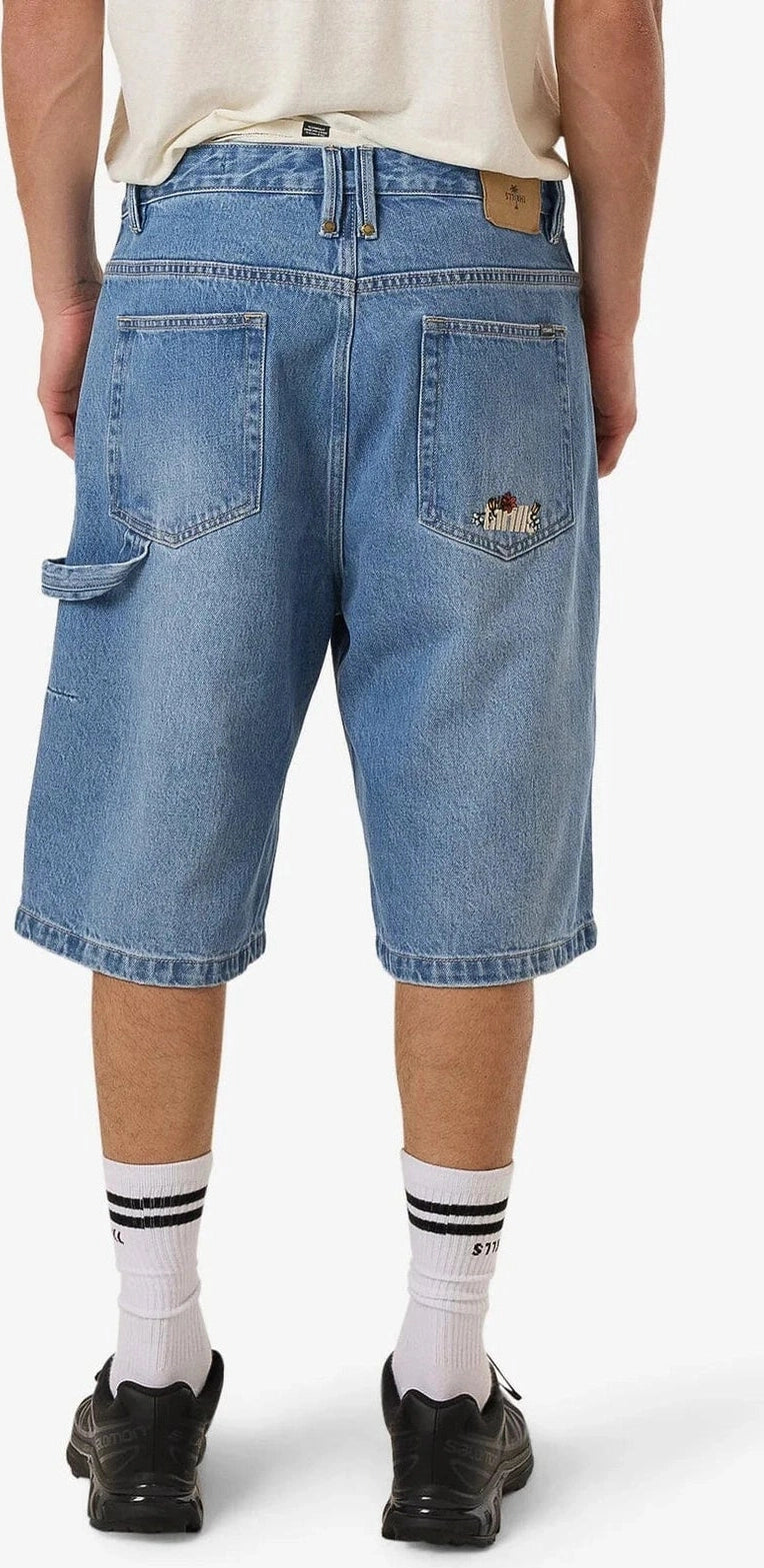 THRILLS Big Slacker Denim Short - Long Ago Blue