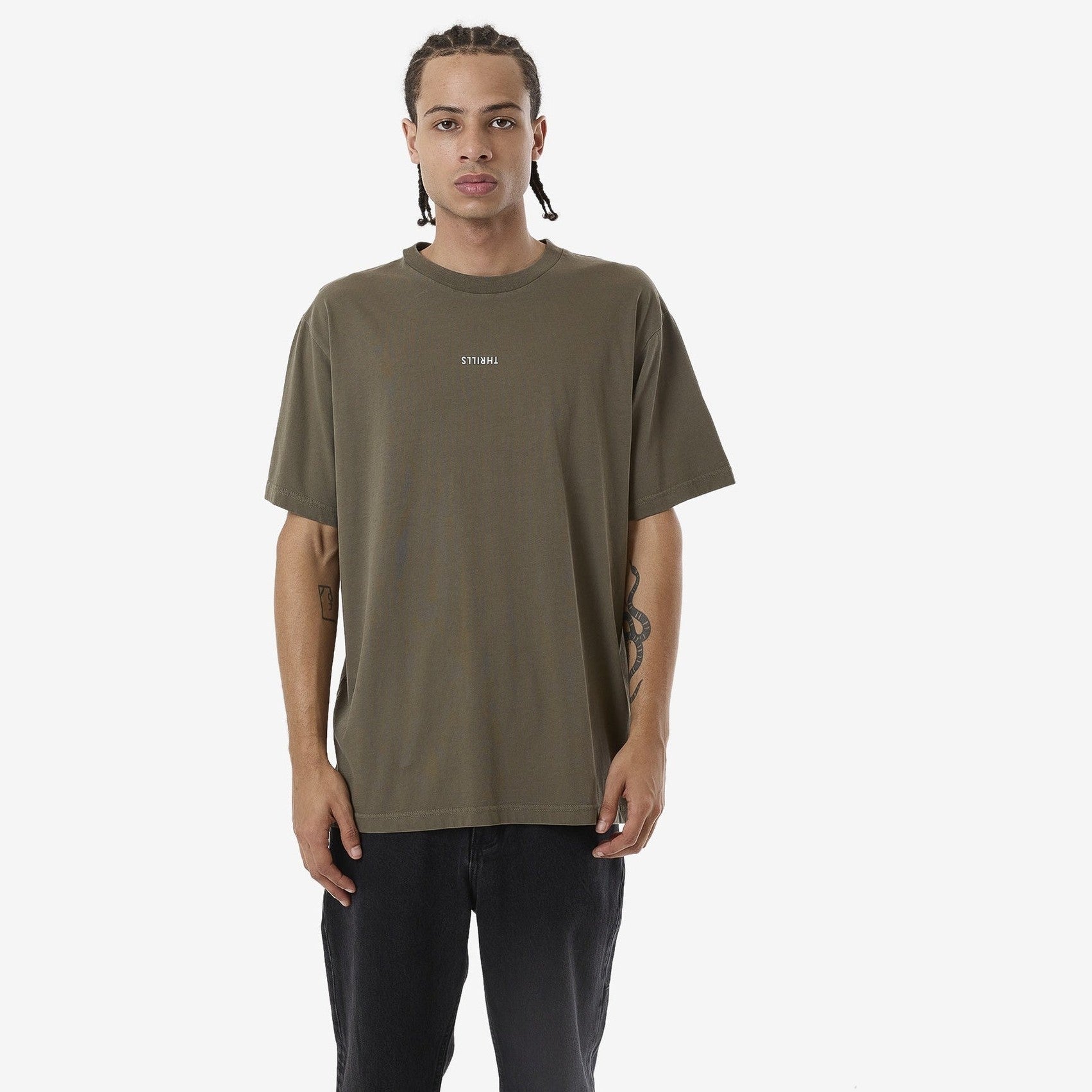 THRILLS Minimal thrills merch fit tee - Tamac
