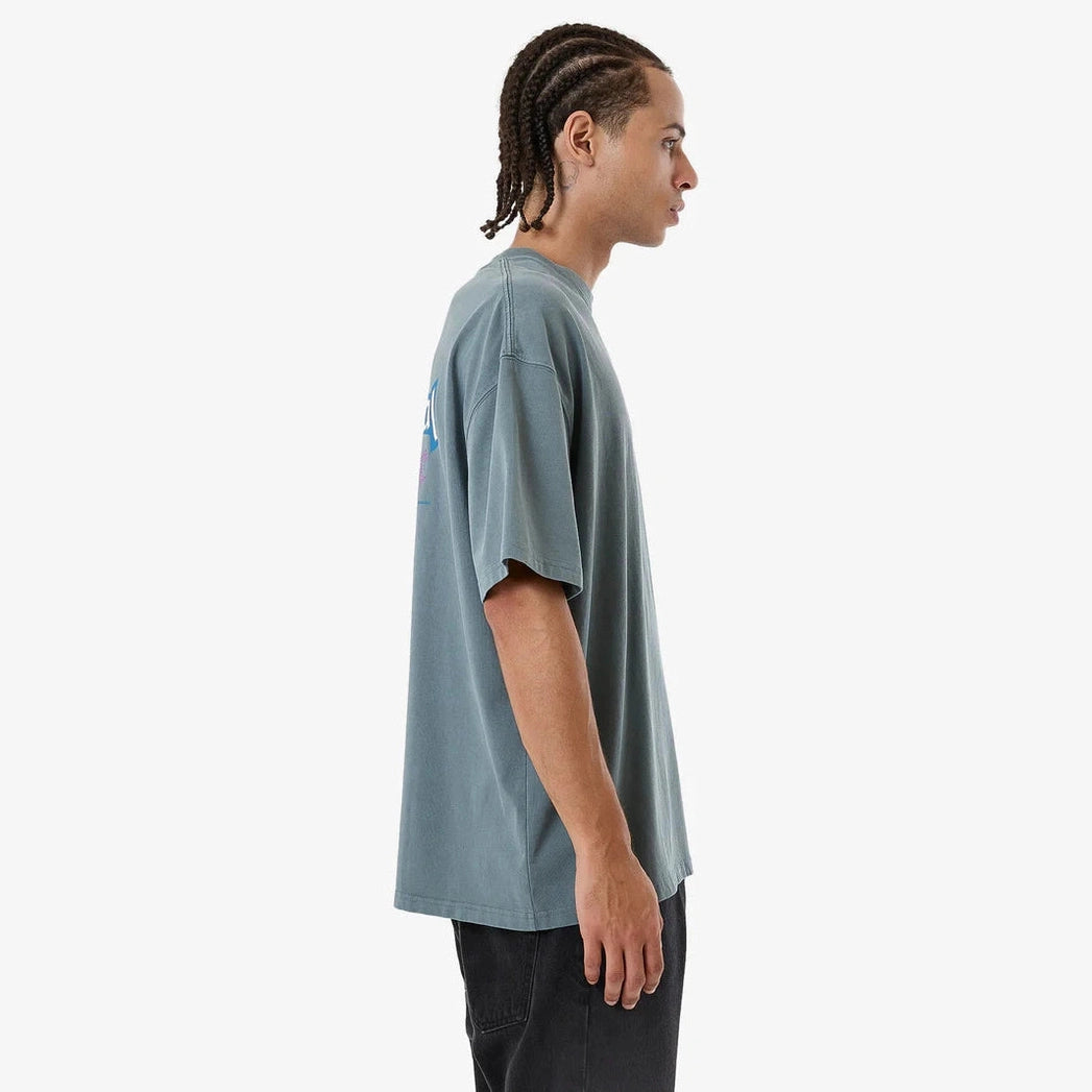 Thrills Spiritual Magic Box Fit Oversize Tee - Stormy Sea
