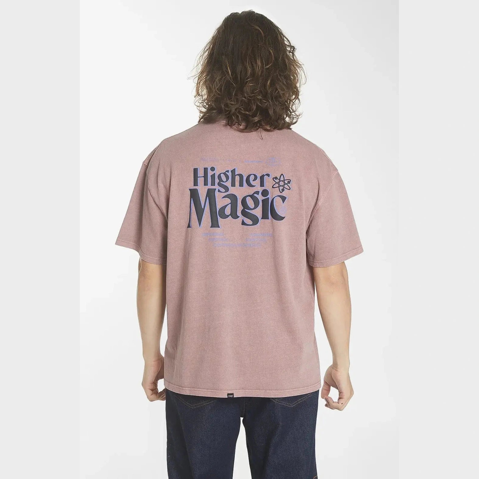 THRILLS Higher magic box fit oversize tee - Burlwood