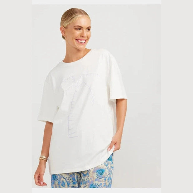 Charlie Holiday PALM BOYFRIEND TEE