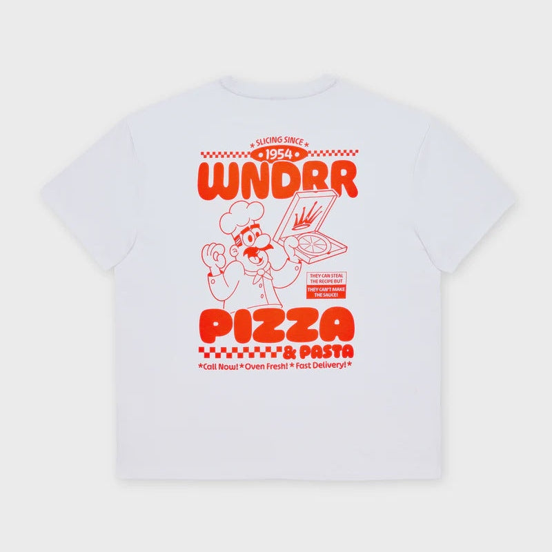 WNDRR Slicing since box fit tee - White