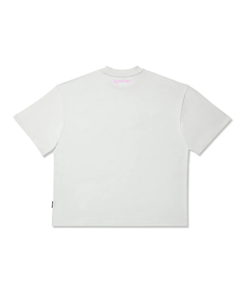WNDRR Pulse heavy weight tee - Oyster