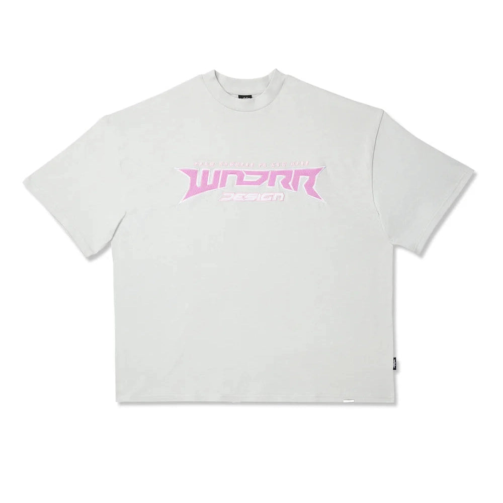 WNDRR Pulse heavy weight tee - Oyster