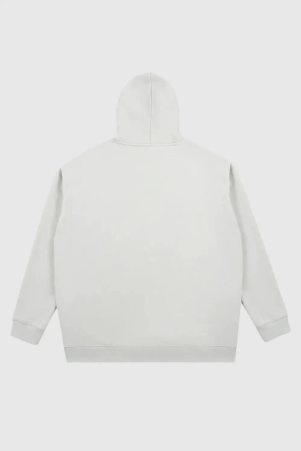 WNDRR Chain hood sweat - Cement grey